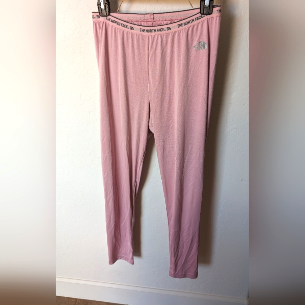 Northface Women's Long Underwear in pink and grey Sz. M.